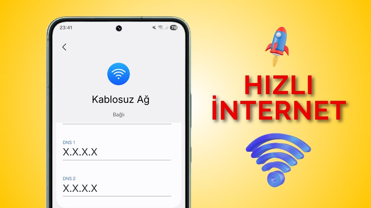 Android İnternet Hızlandırma Ayarları | 2 Kat Daha Hızlı İnternet (Wi-Fi + Mobil Veri)