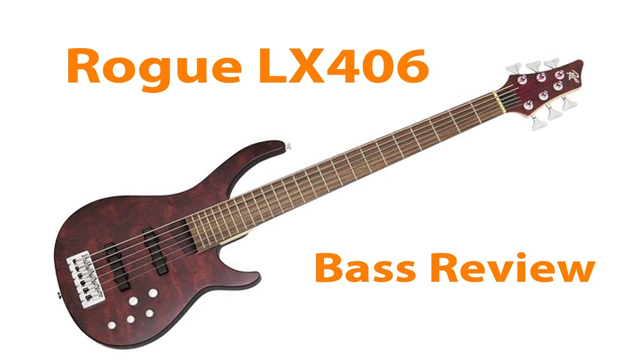Rogue LX406 6 String Bass Review  \\ Stefan's Bass Blog
