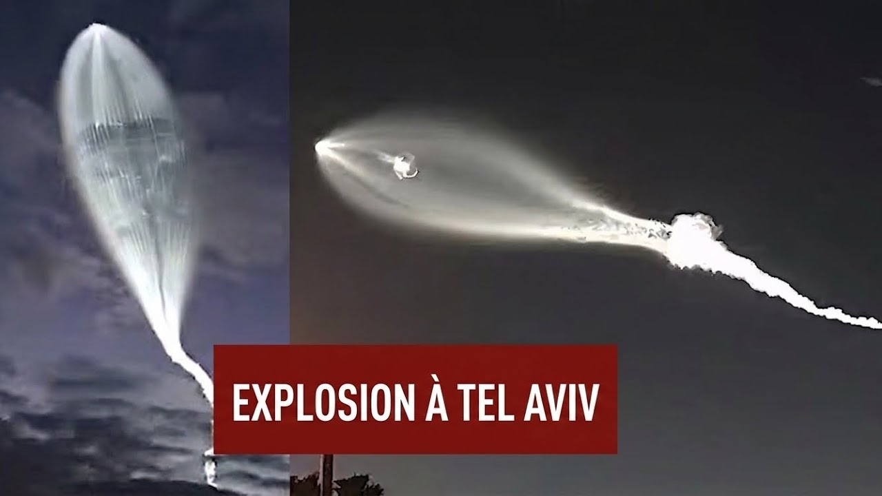 Urgent | Missile Iranien sur Tel Aviv… sirènes hurlent, foule en panique juste avant impact brutal !
