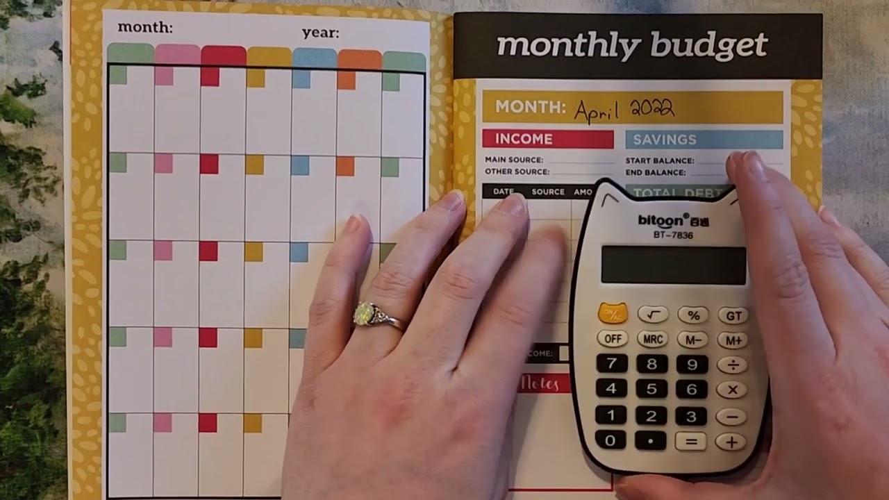 Unboxing Budget Planner| Happy Mail | Budget with Me April 2022