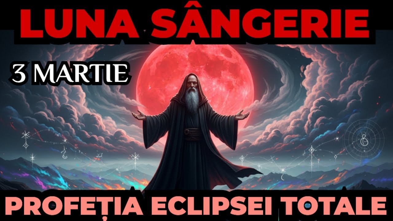 AVERTISMENT Eclipsa Luna S&acirc;ngerie, 3 Martie: PROFEȚIA de 5000 ani despre care nu vorbește nimeni!