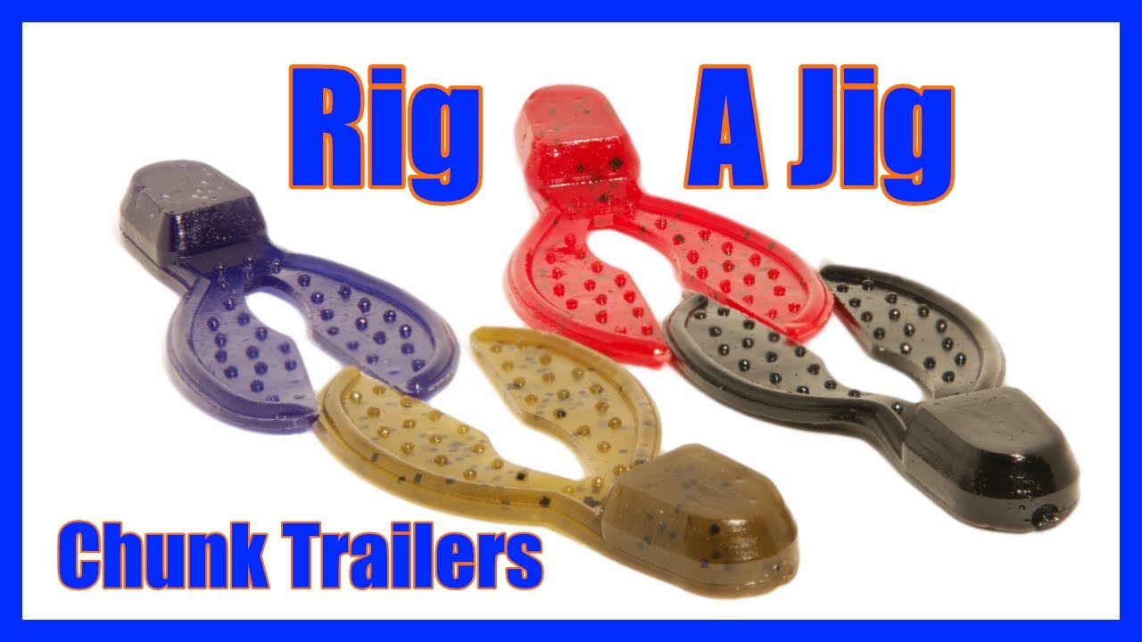 How To Rig A Jig | Jig Chunk Trailers | Fishing For Beginners