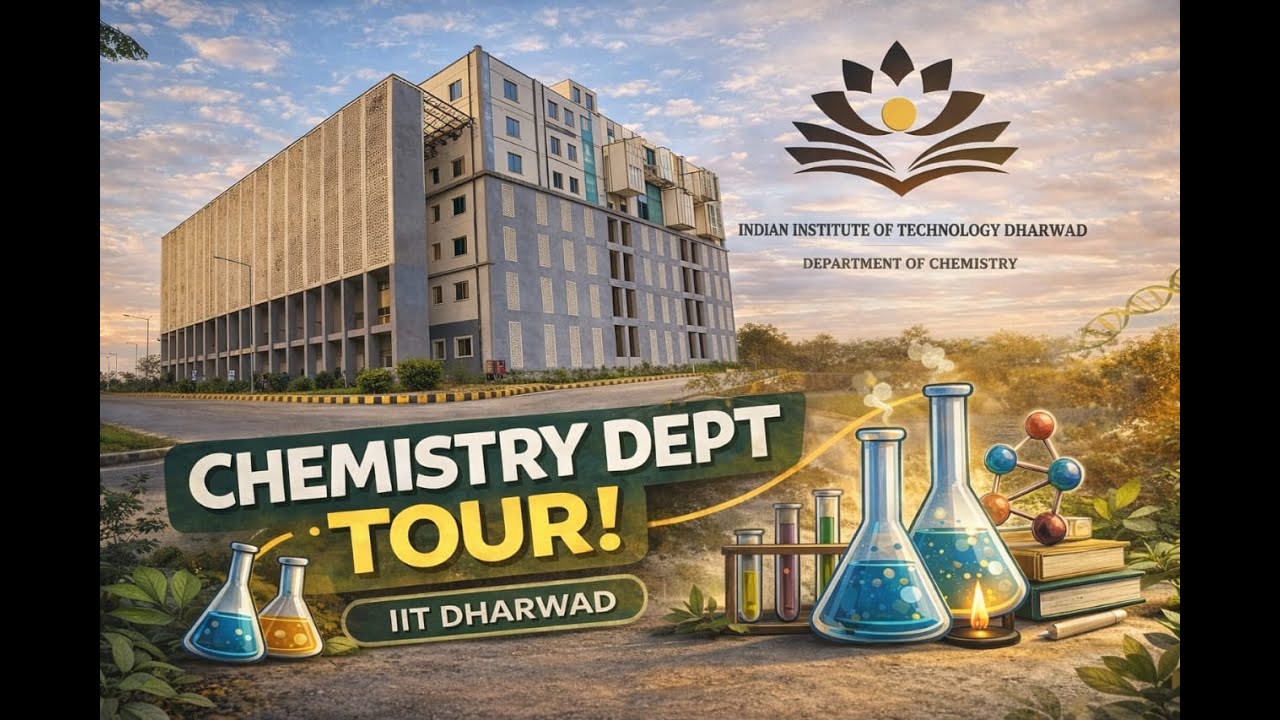 what's inside IIT Dharwad's chemistry dept. ?