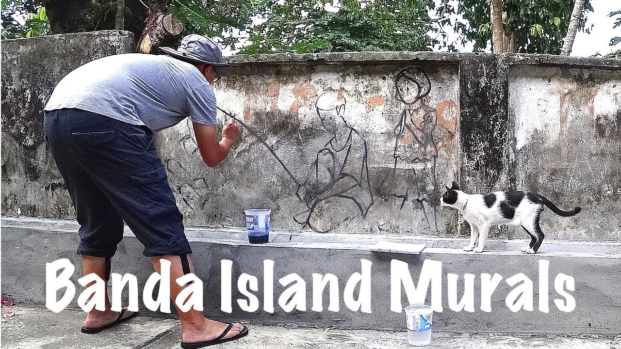 Banda Islands Mural Making