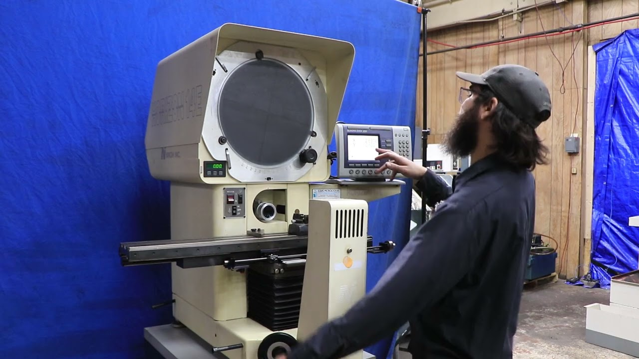 14" NIKON "HORIZON 14E" Optical Comparator