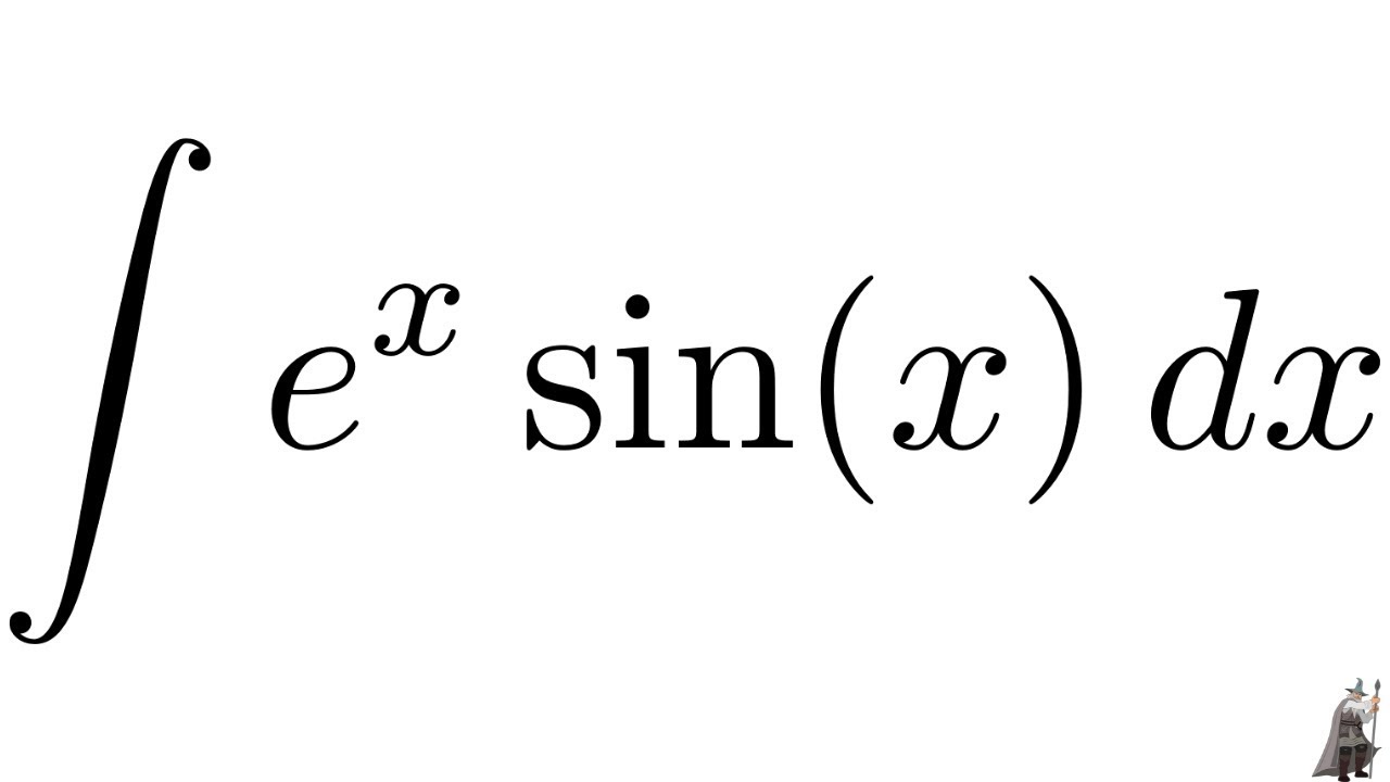 Integral e^(x)sin(x)