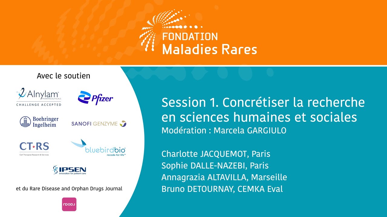 Session 1. Concrétiser la recherche en sciences humaines et sociales : Charlotte JACQUEMOT