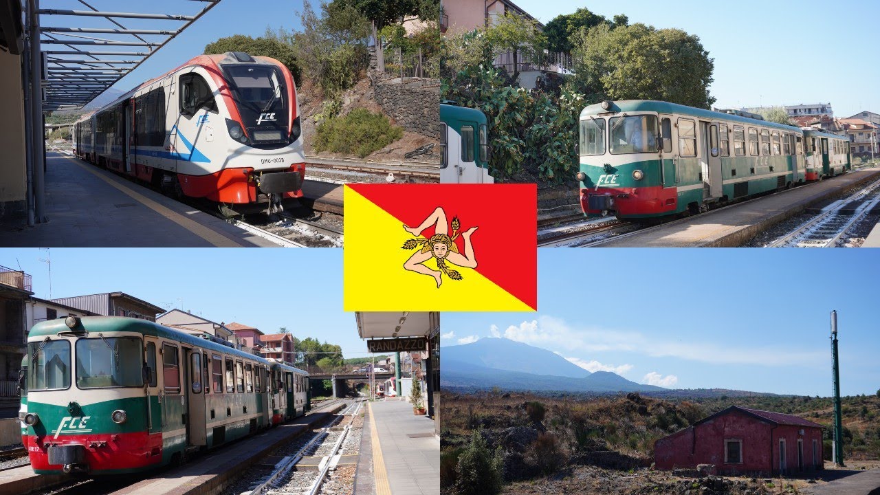 Italian Narrow Gauge at its finest. The Ferrovia Circumetnea