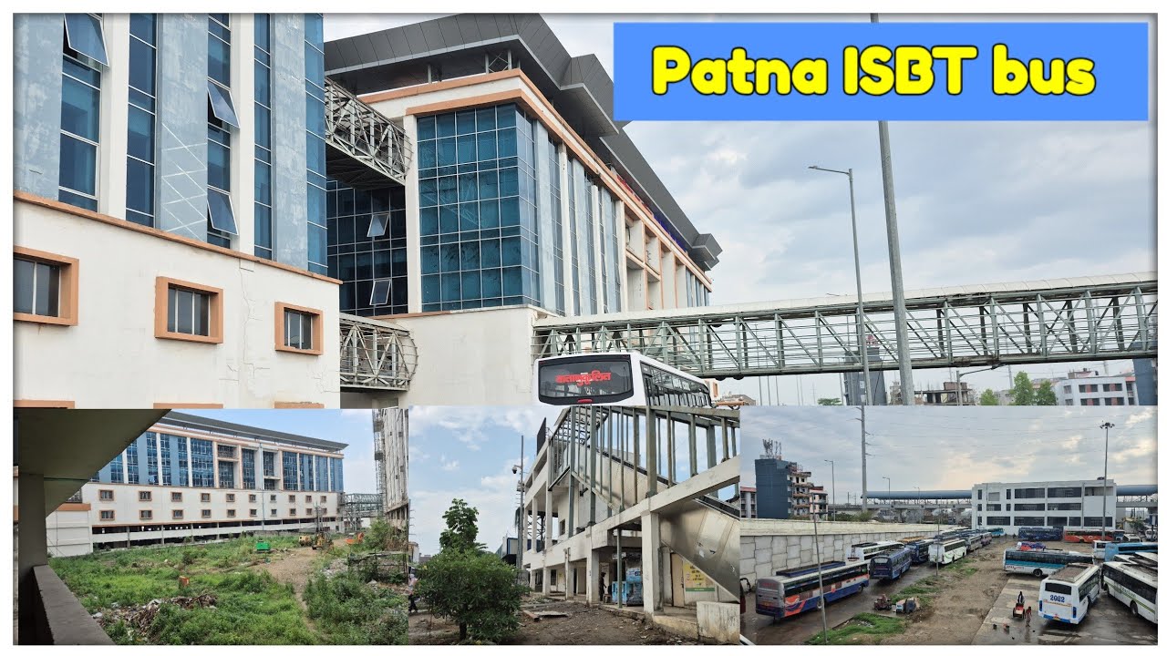 Patna ISBT bus stand | bihar ka ek best lekin responsibility  bina adhura bus stand @localinfobyts 