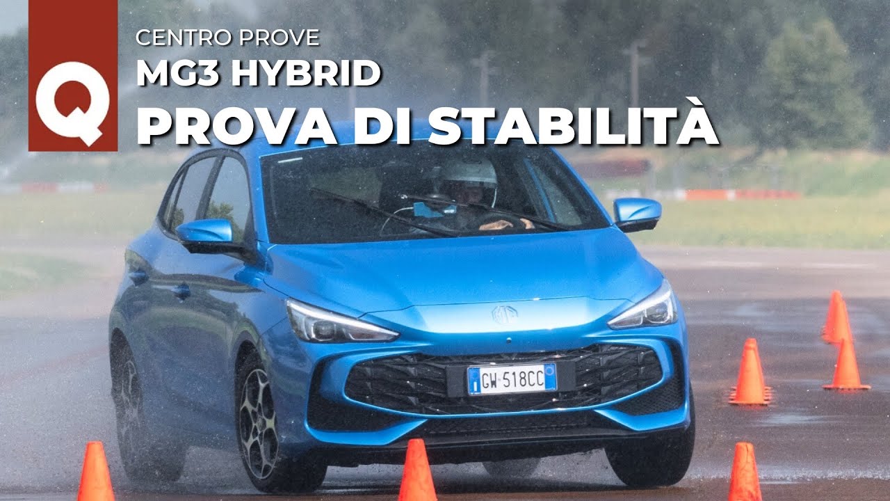 MG3 HYBRID + | LA PROVA DI STABILITÀ su asciutto e bagnato