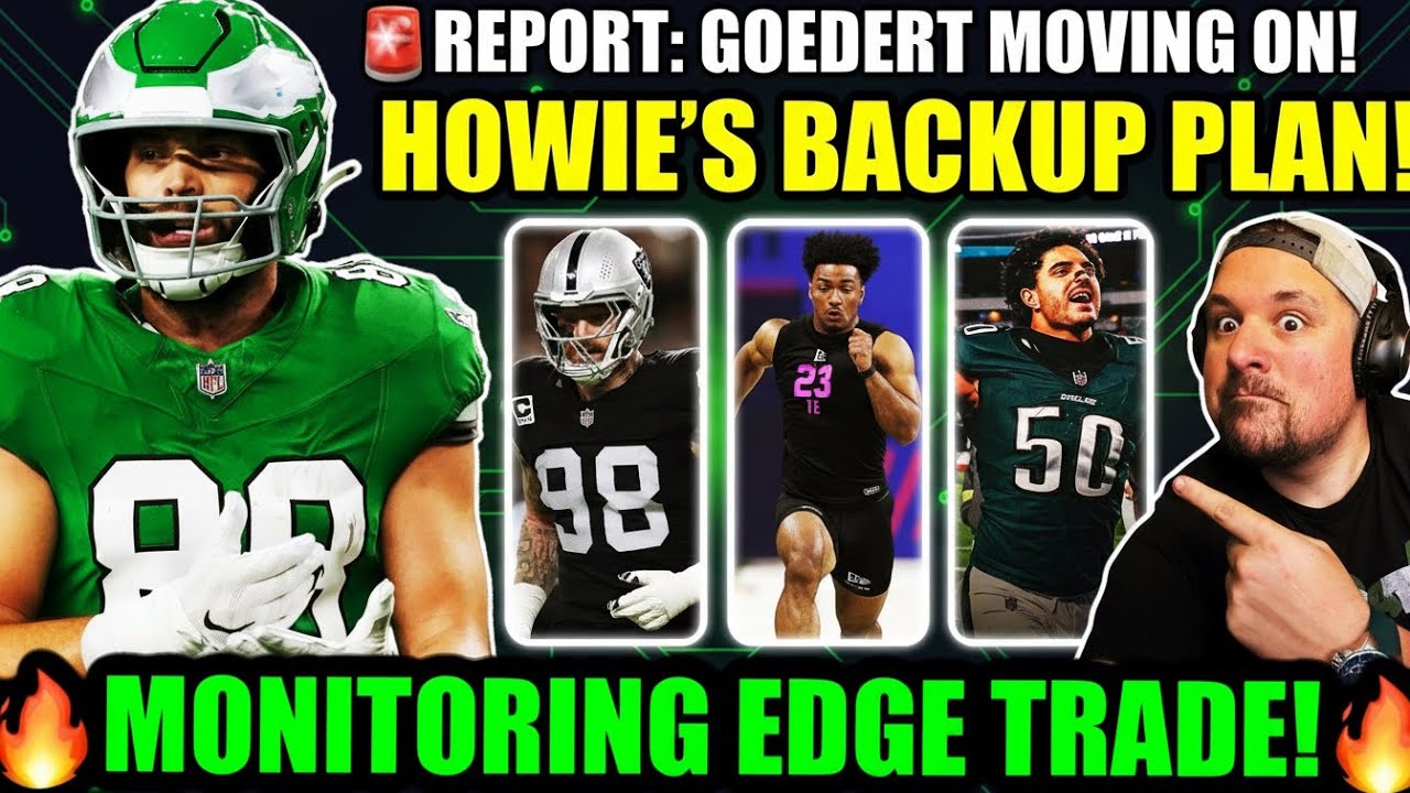 🚨GOEDERT GONE?! Eagles “KEEPING TABS” on PASS RUSHER TRADE IF Phillips WALKS!🤯 Is SADIQ THE TARGET?🔥