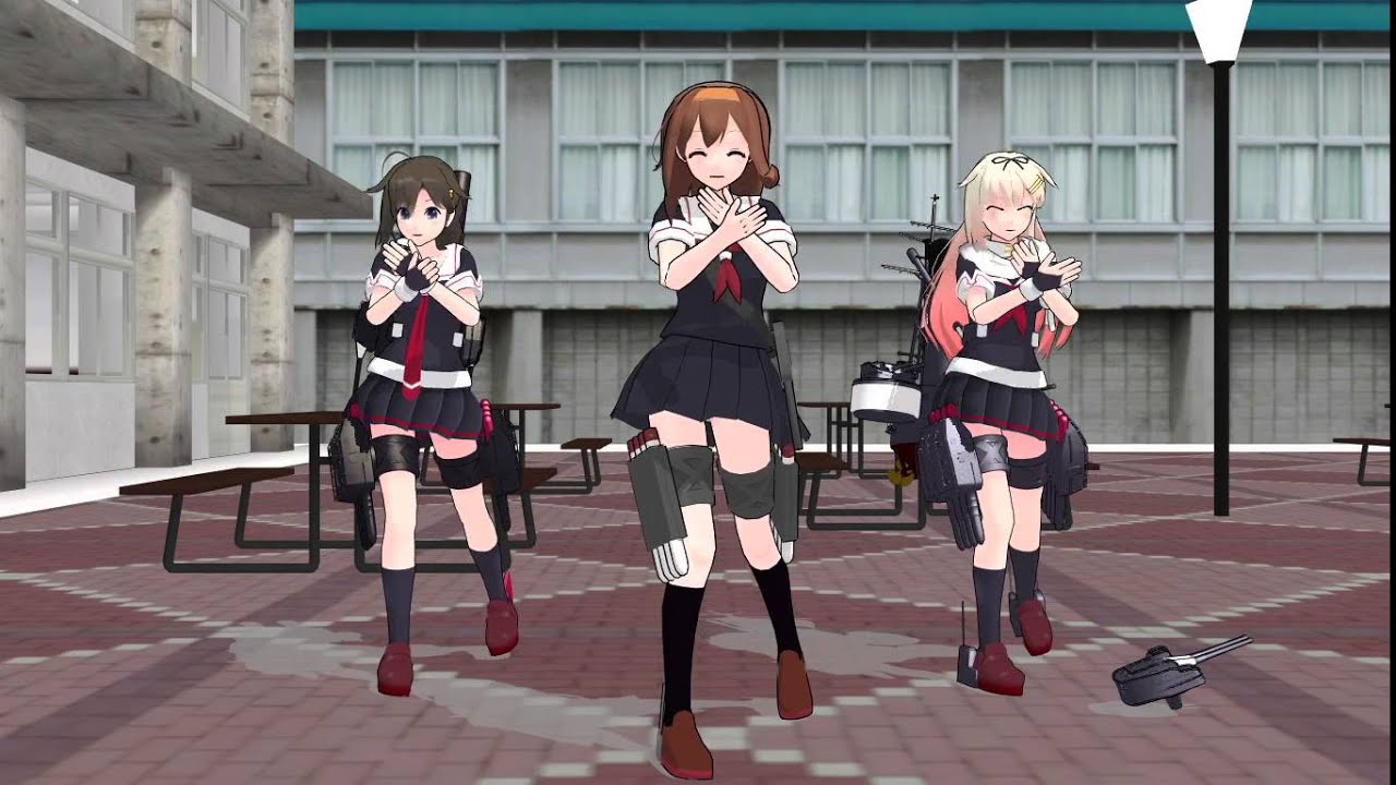 【艦これMMD】ミキミキ★ロマンティックナイトパラパラver