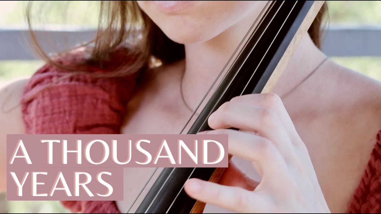 A Thousand Years - CELLO COVER