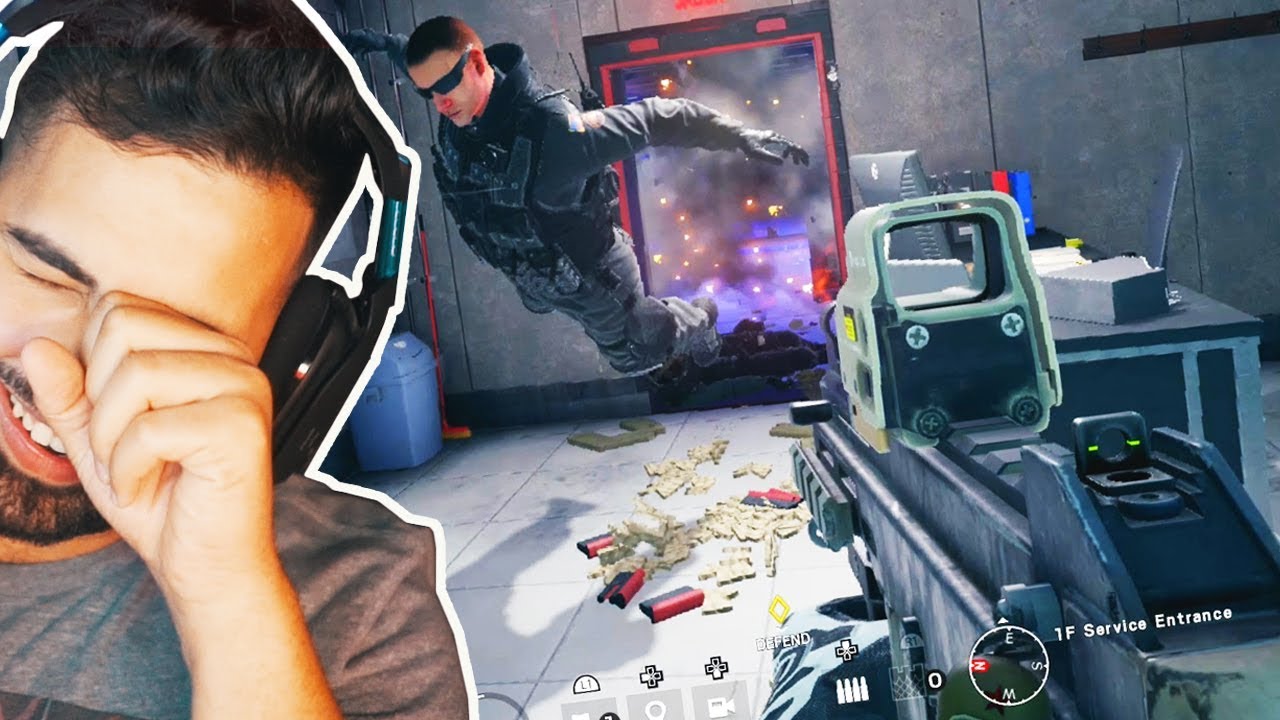 First time playing CASTLE - Rainbow Six Siege