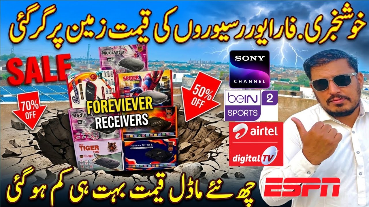 Forever HD Receiver New Update 2026 | PTV Sports HD + Paksat MM1 New Settings | Satellite Dish