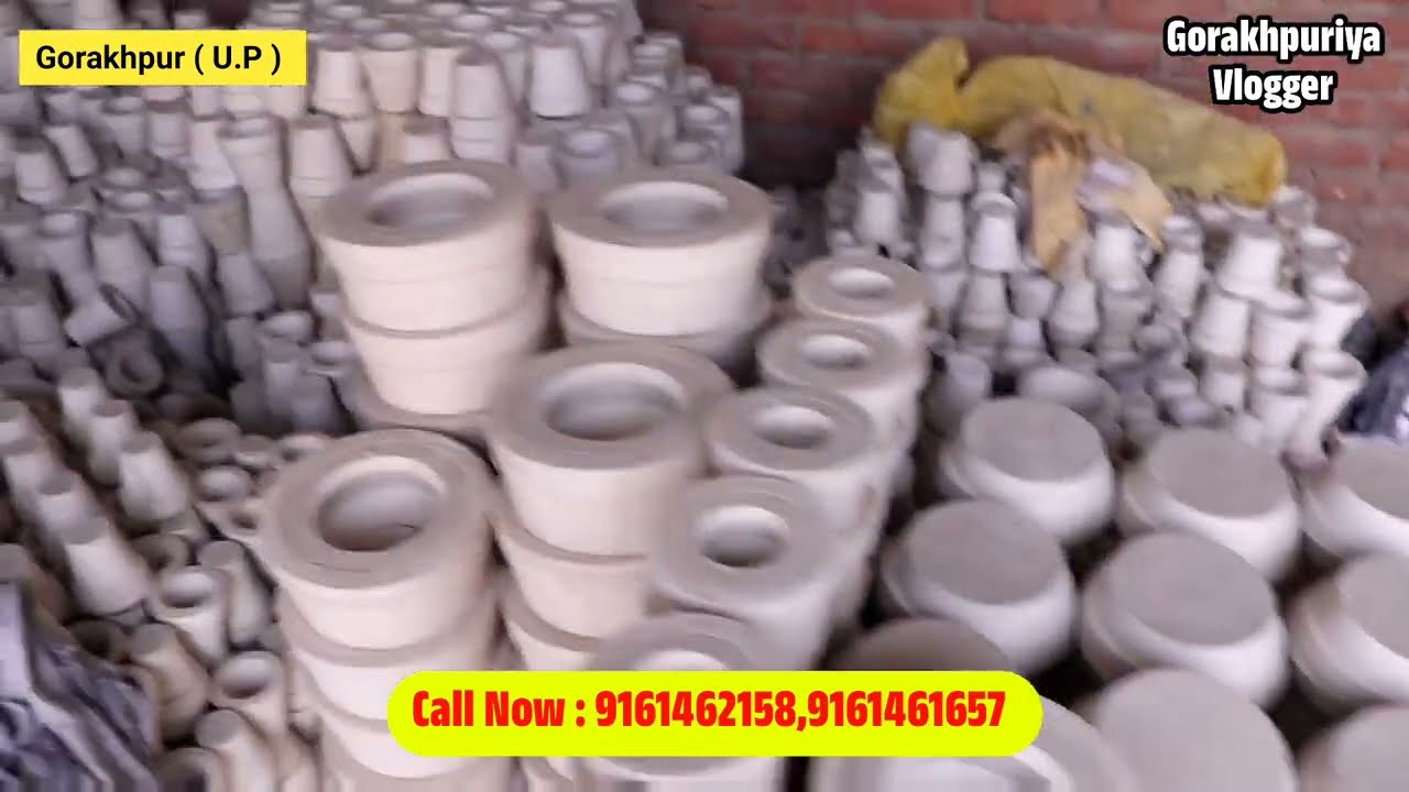 कुल्हड़, बनाने वाली इतना सस्ता मशीन 😱 | Kulhad Making Machine in Gida Gorakhpur |business ideas 2024