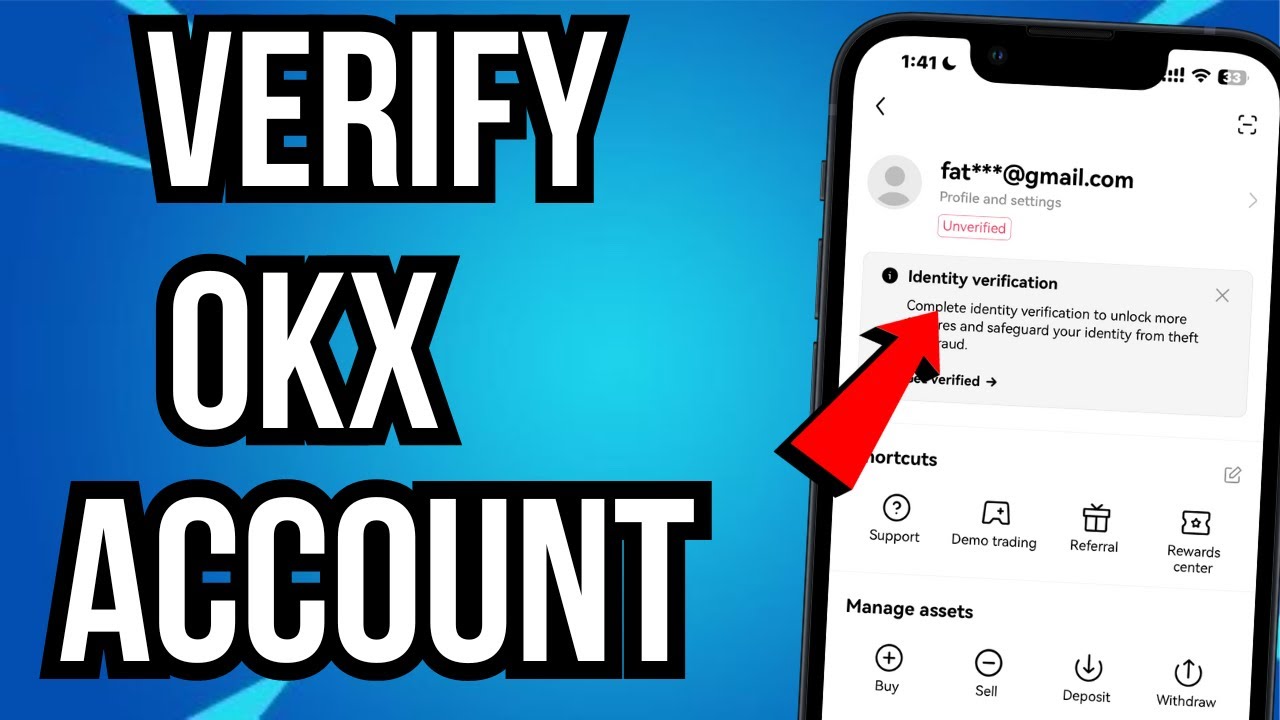 How To Verify Your OKX Account