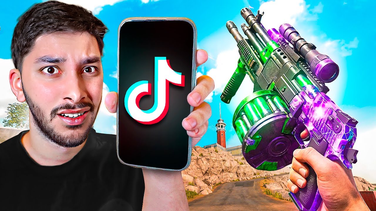 Probé ARMAS de TIKTOK en WARZONE (sale mal)