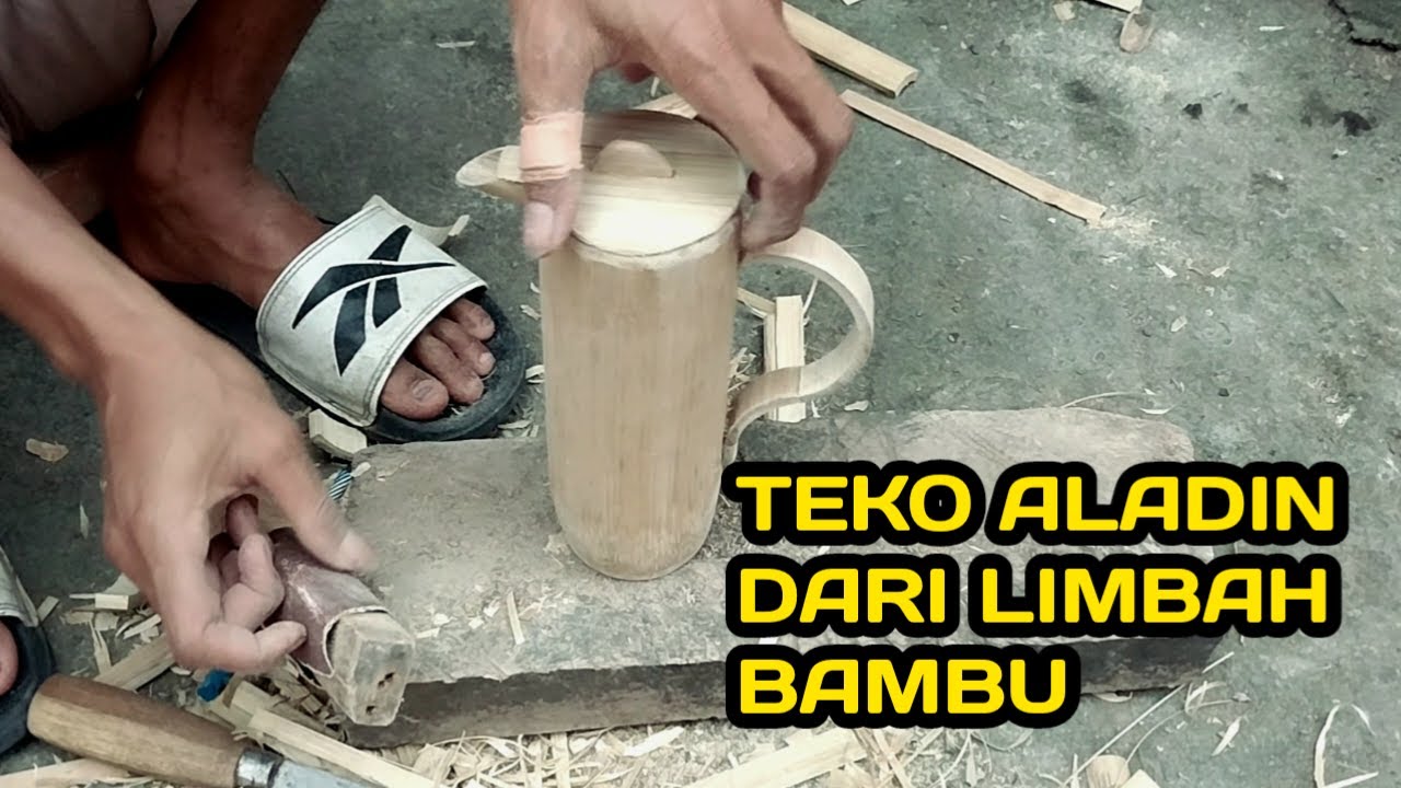 Kreasi Bambu - TEKO dari Bambu Bekas
