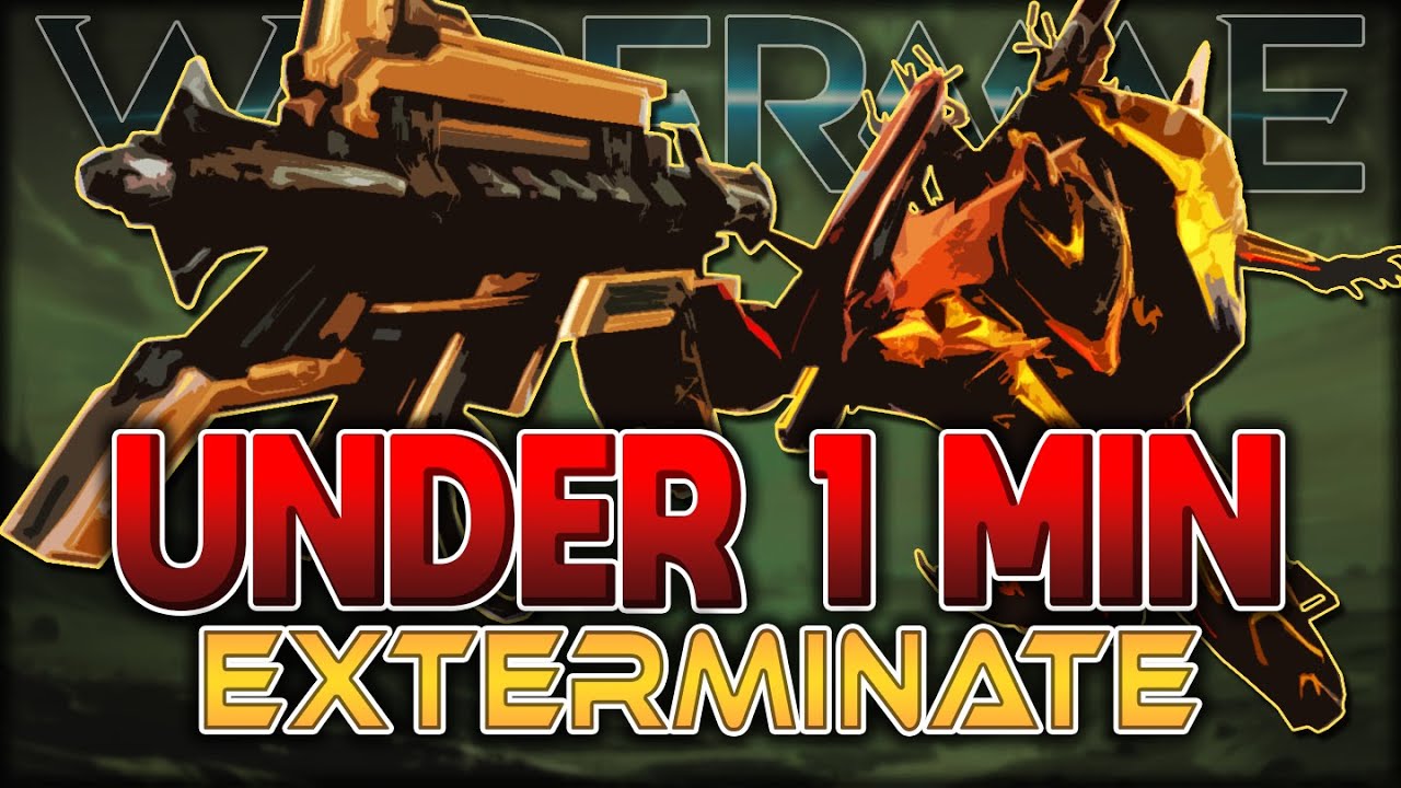 Exterminate Has Never Been EASIER│Warframe
