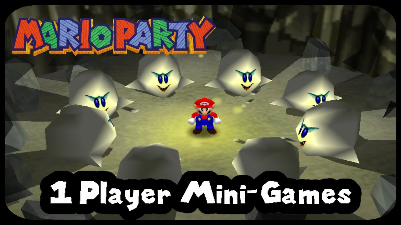 Mario Party - All 1 Player Mini-Games
