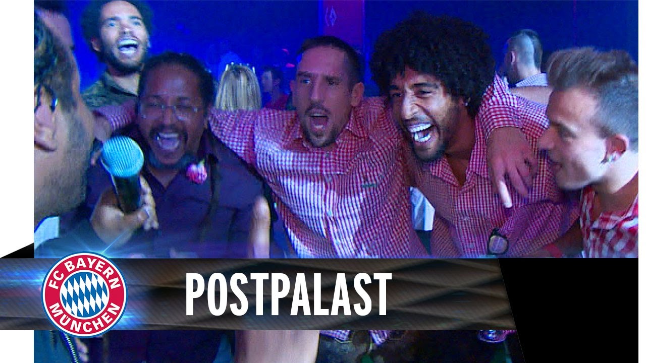Exclusive FC Bayern Champions party