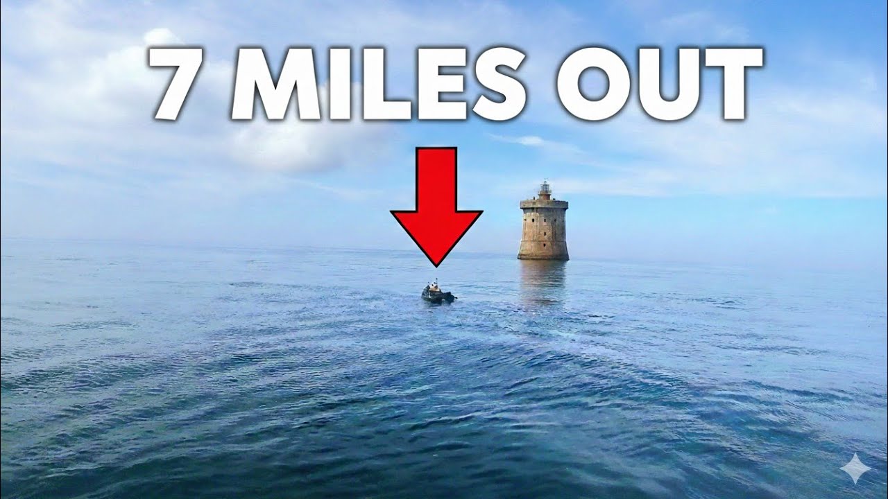 PT2 DEEP SEA LIGHTHOUSE Bellyboat Floattube Fishing Nab Tower Solent Uk