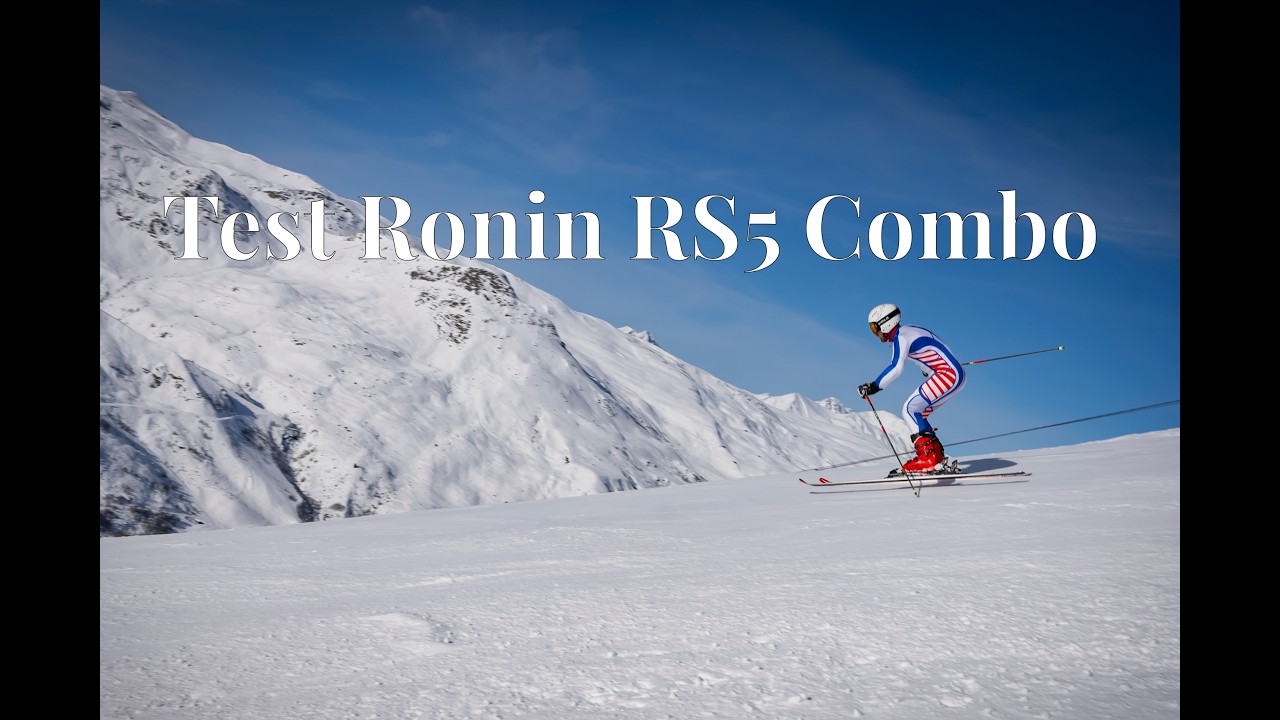 Test Dji Ronin RS5 combo au ski - Les Menuires, 3 vallées
