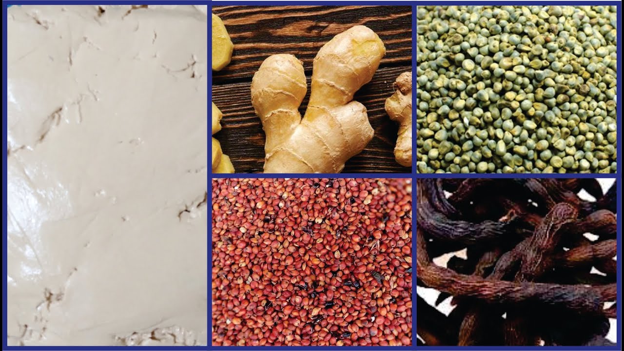 Nutritious guinea corn and millet pap.