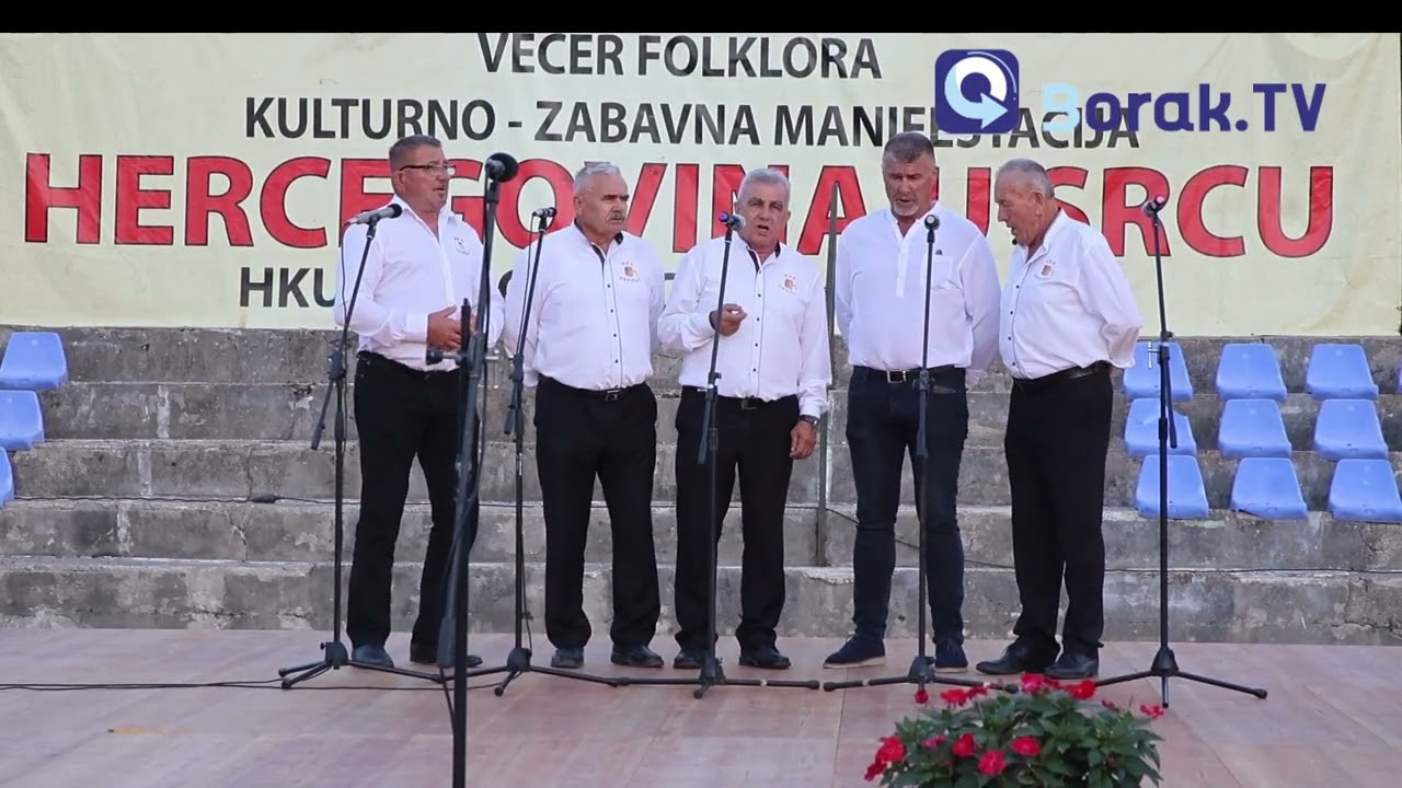 Muška pjevačka skupina “Zavičaj” – Dužice 2025 | Nastup na manifestaciji 