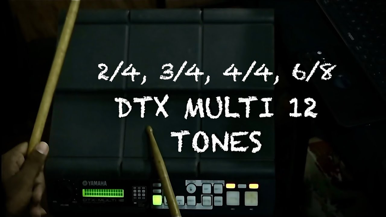 ⚡️YAMAHA DTX MULTI 12 🥁....RHYTHM PAD TONES...AVAILABLE....IF YOU WANT? DM ME..📩
