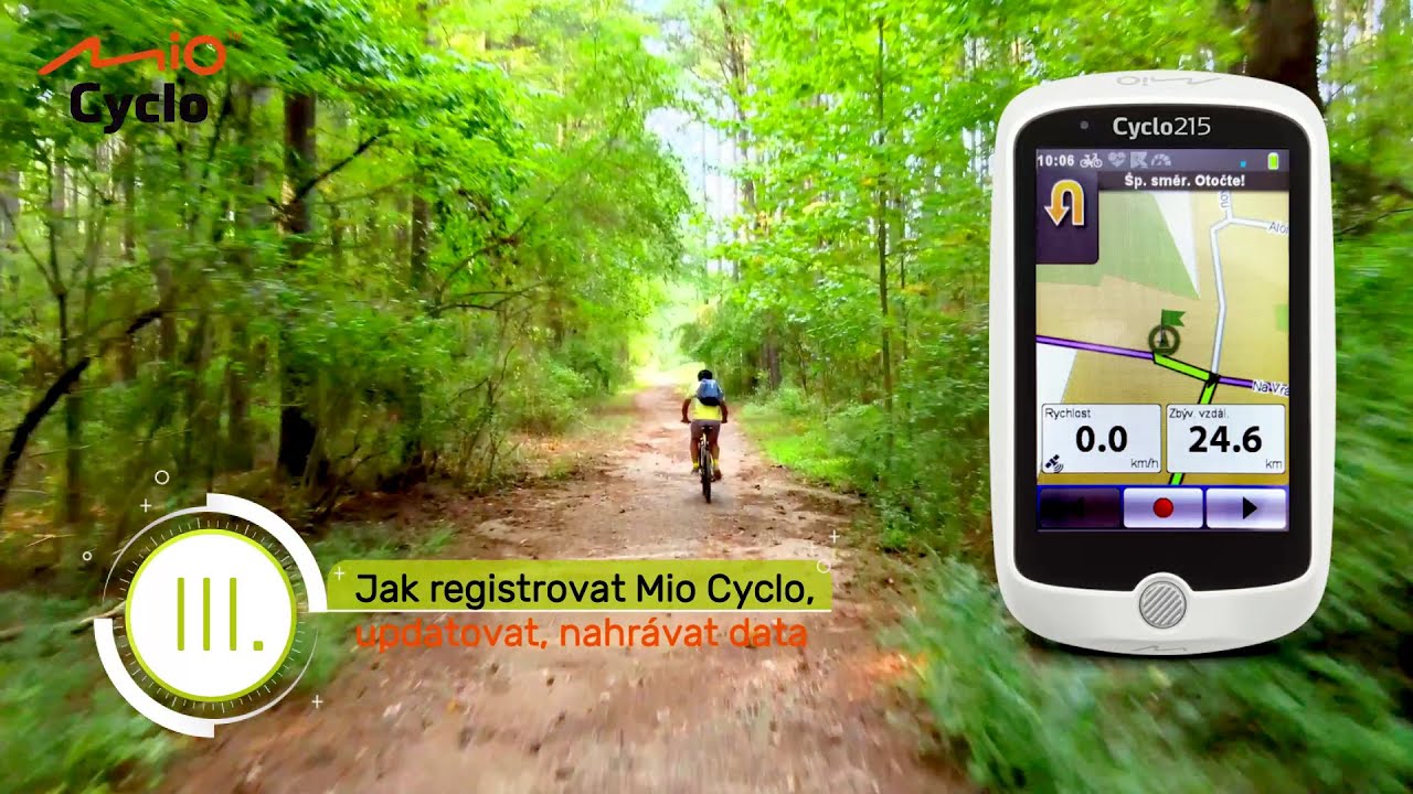 1.Registrace #MioCyclo | Návody a tipy 3. díl | aktualizace a synchronizace s #MioShare #CycloAgent​