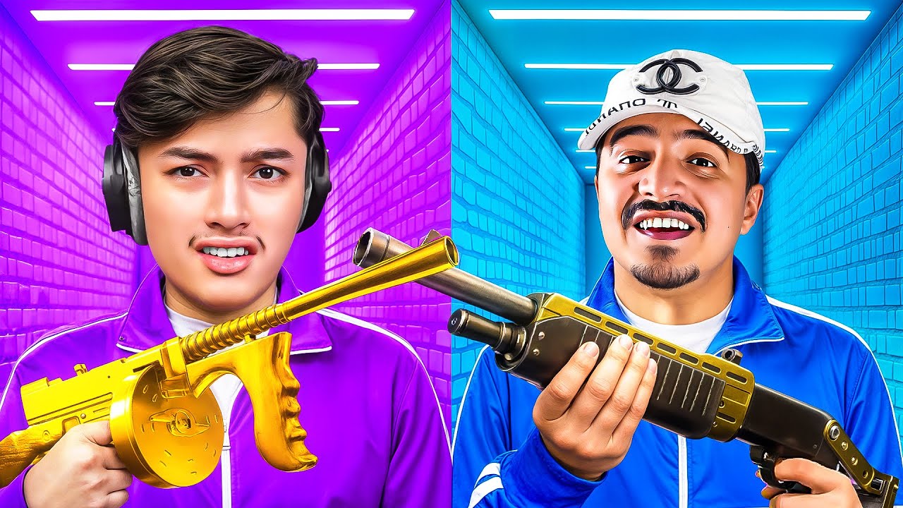 اول شخص يطور 4 اسلحة ذهبية  يفوز بـ 1000 دولار !!🔥😱 فورتنايت