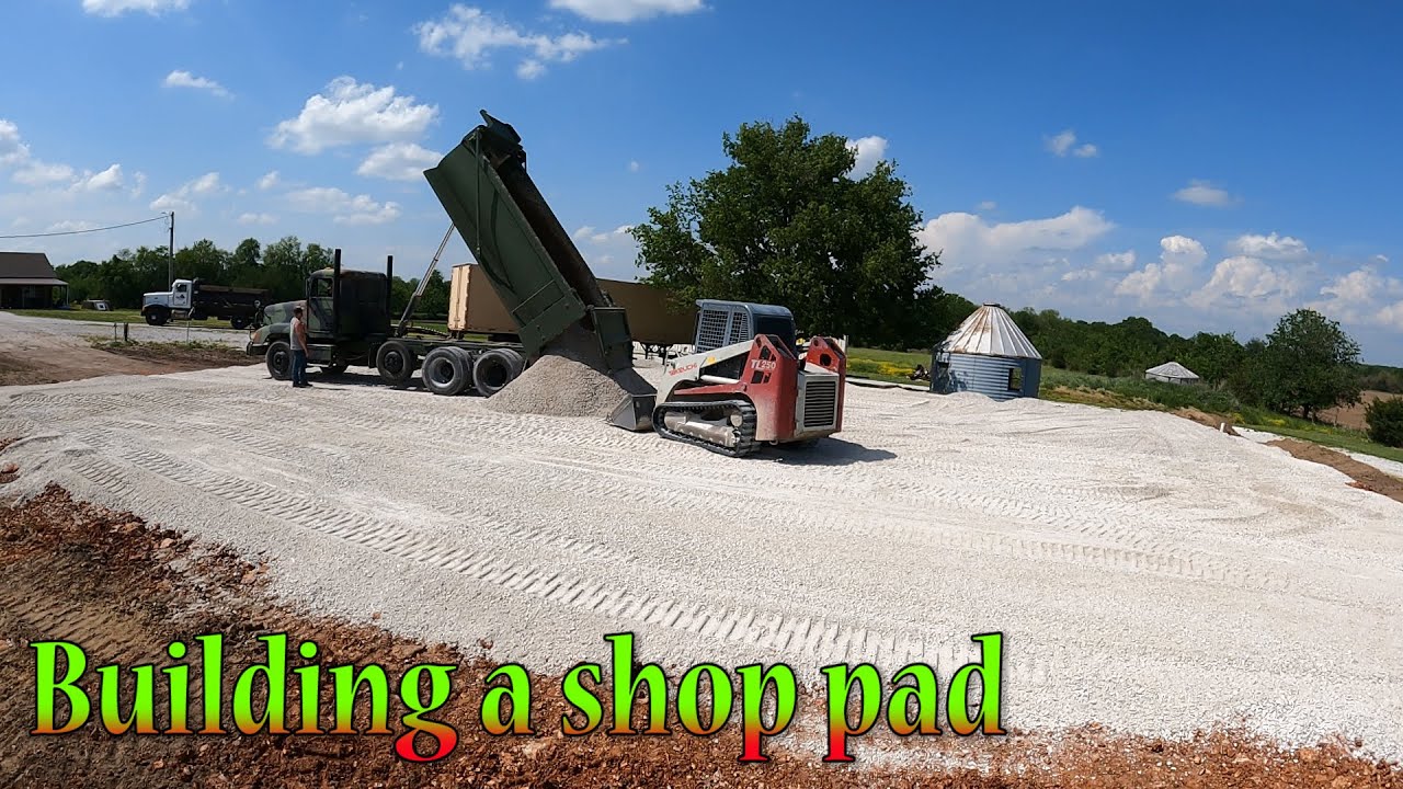 Building A 60'x90' Shop Pad