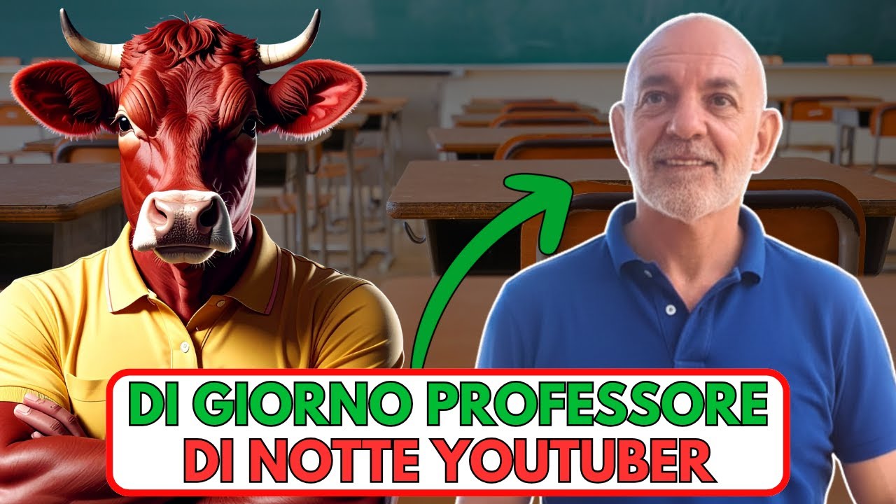 La Mucca Rossa TESTIMONIANZA Mirko Delfino: PROFESSORE CREA SECONDA ENTRATA con YOUTUBE AUTOMATION!