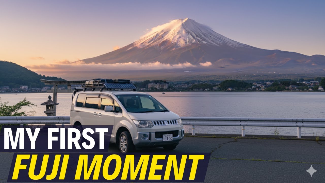 Seeing Mount Fuji for the First Time — A Moment I’ll Never Forget 🇯🇵