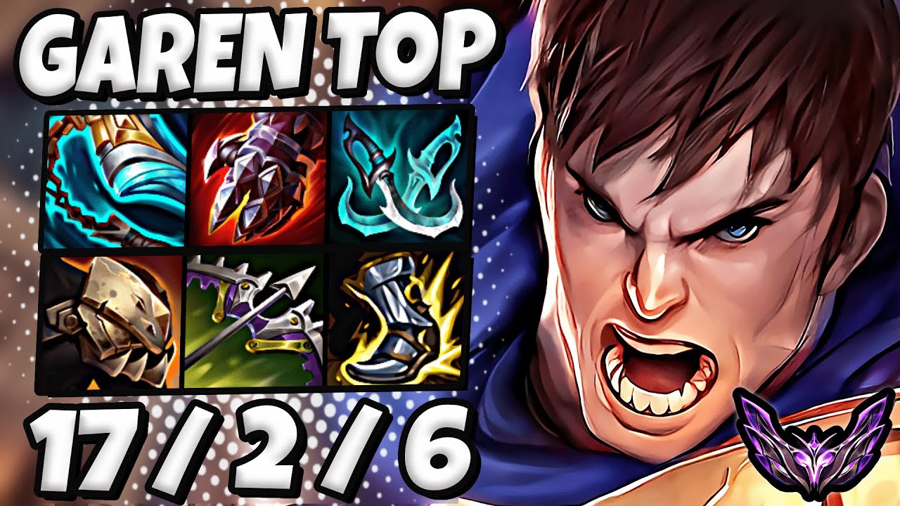Garen vs Aatrox [ TOP ] Lol Korea Master Patch 25.4 ✅