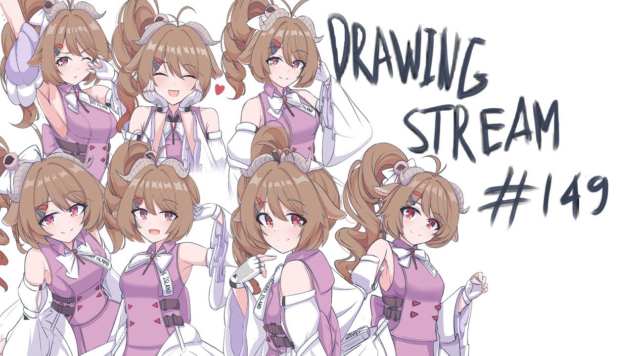 Drawing Ardelia everday until Arknights Enfield Released part 5 | #149