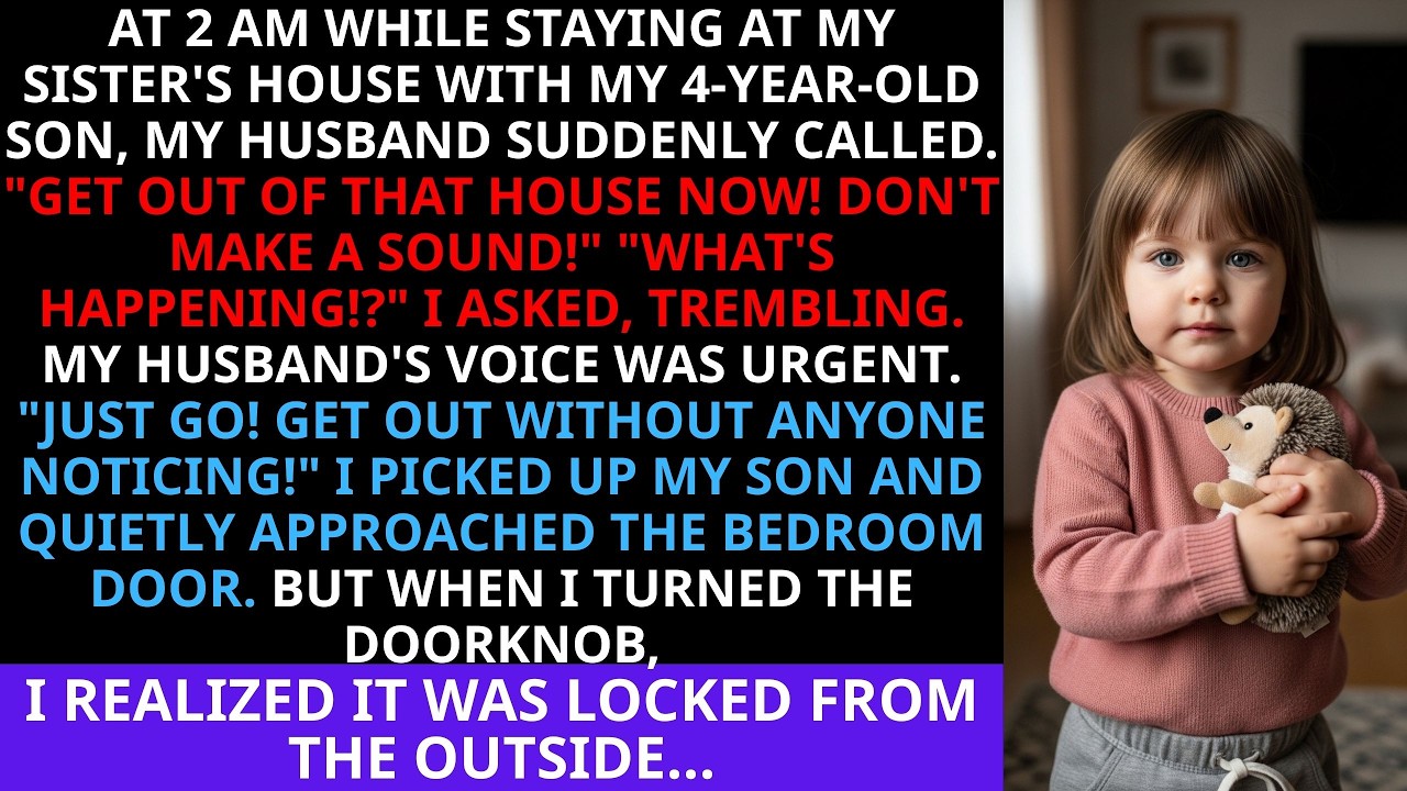My husband called at 2am... when I tried to leave, the door was locked.