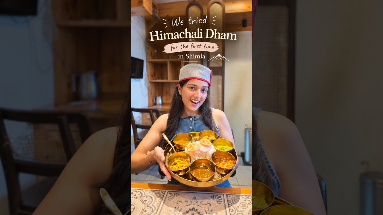 Himachali Dham🤌🏻 #trending #viral #shorts #shortvideo #shortsfeed #reels #shimla #dham #himachal