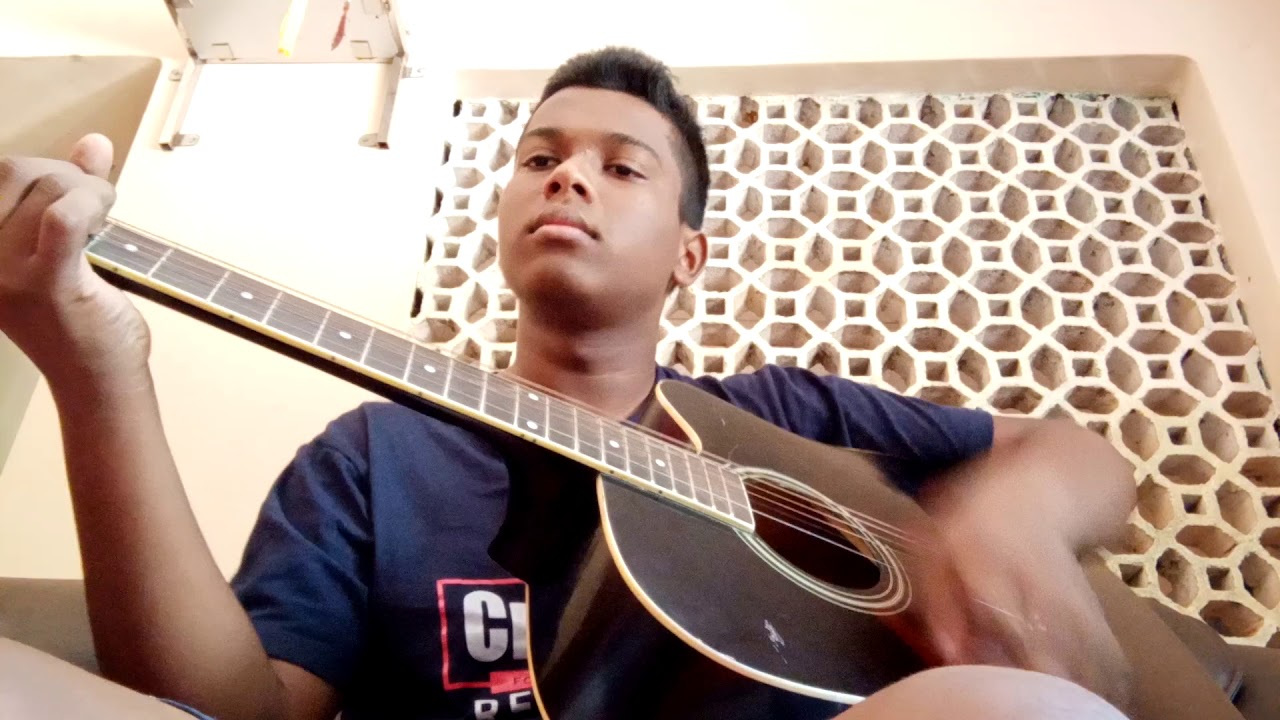 Pawela kodu akase Guitar Cover(පාවෙලා කෝඩු ආකාසේ)😍😍😋😋🎸🎶