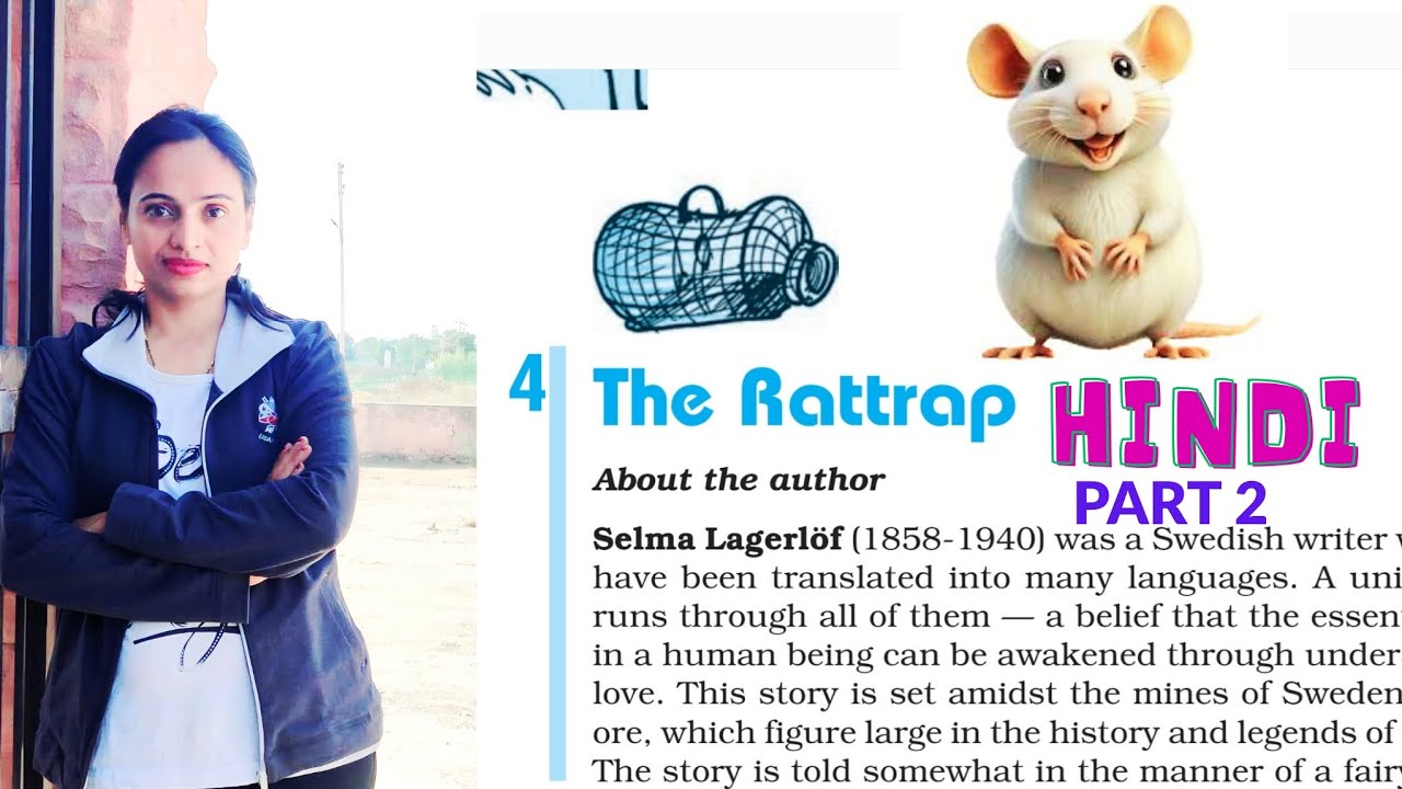 The Rat Trap Part 2 | Class 12 English | RBSE & CBSE | Hindi Explanation