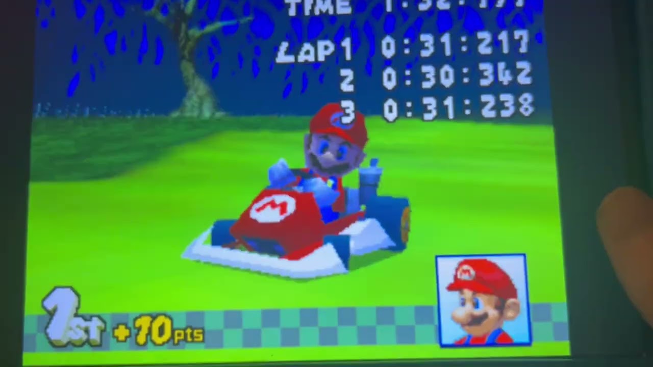 Mario Kart DS (Mario) : 50cc - Mushroom Cup