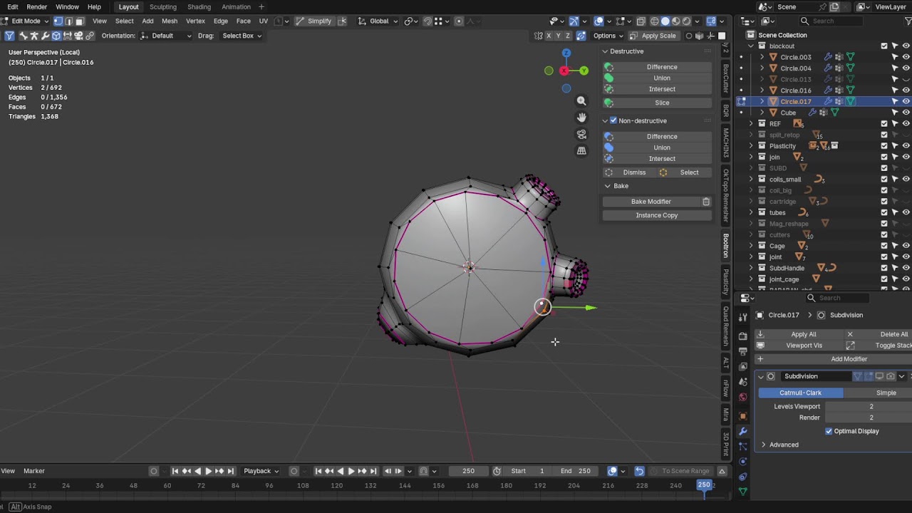 Hardsurface modeling