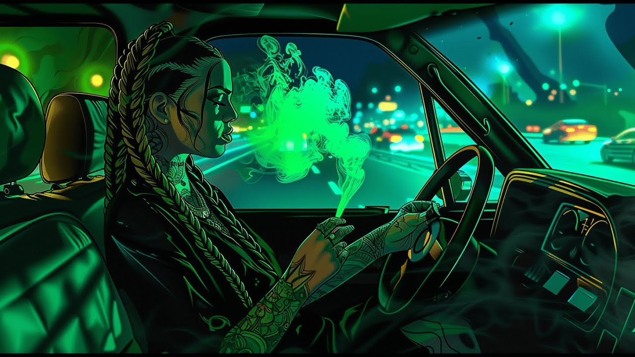 Slow Blues Hip-Hop & Chill Rap • Night Drive Haze