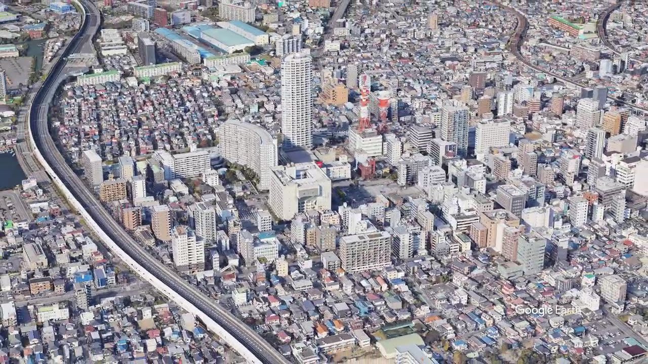 Funabashi View 3D  Aerial Tour of Chiba&rsquo;s Dynamic Port City in Stunning 4K