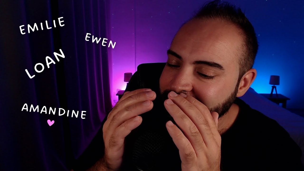 ASMR : Prénoms & Pseudos Chuchotés (+ Déclencheurs) 💤