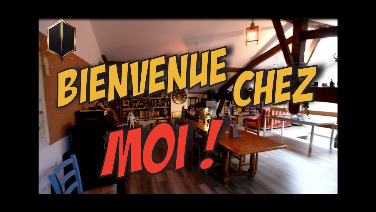 Petit tour de mon antre - La ou sont jouées les parties et tournées les videos.