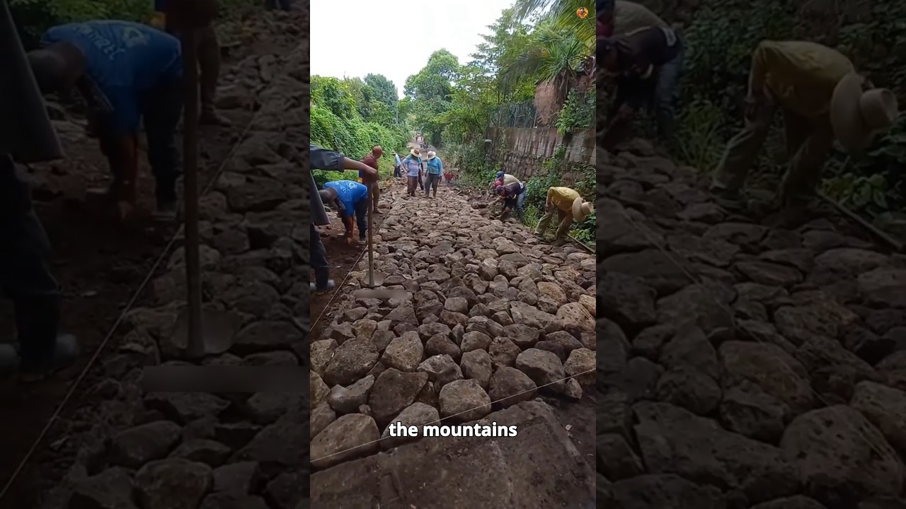 How Indonesia Builds Immortal Roads with Just Stones