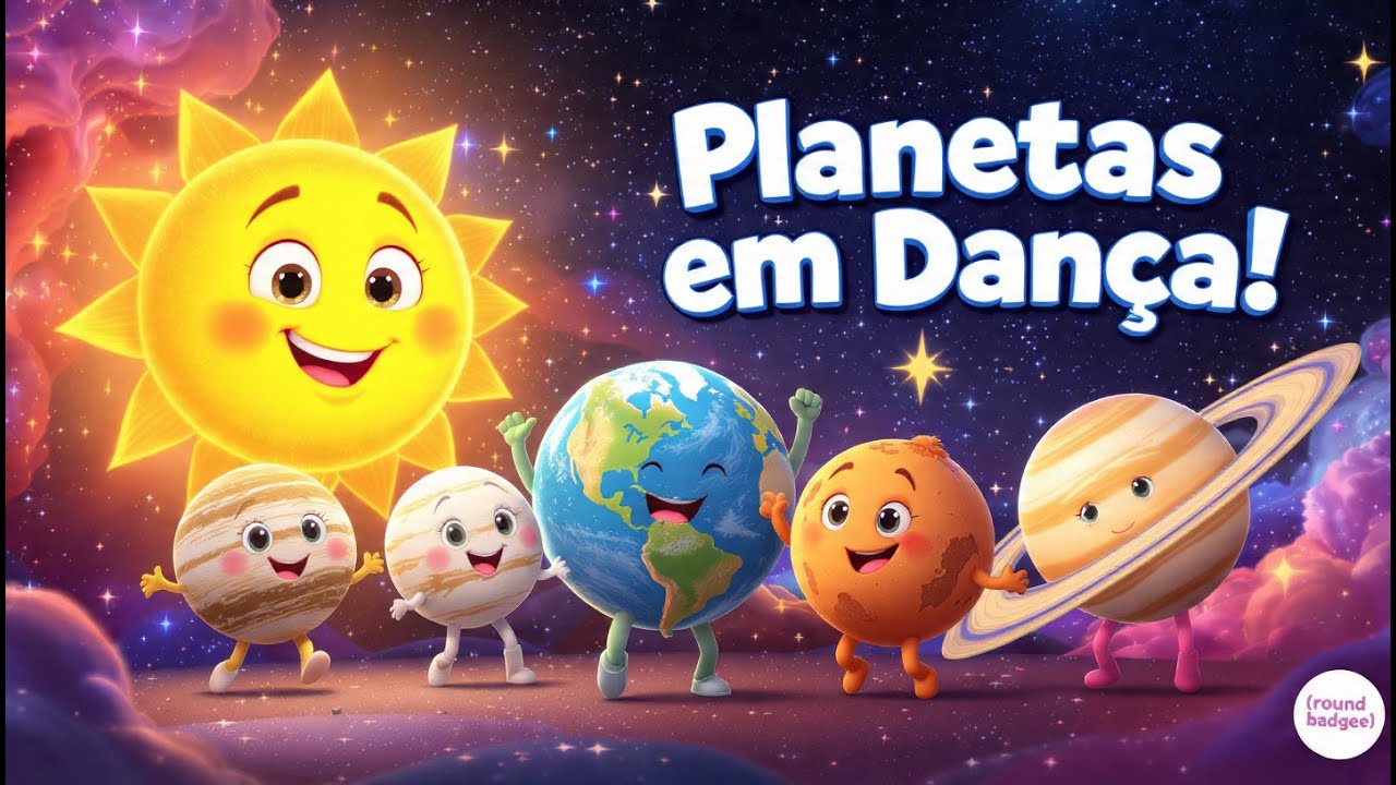 DANÇA DOS PLANETAS! 🚀🪐 Música infantil para pular e aprender